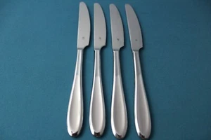 4 Dinner Knives Solid WMF Cromargen ARTISAN Glossy Korea LIGHT USE 9 1/8" - Picture 1 of 6