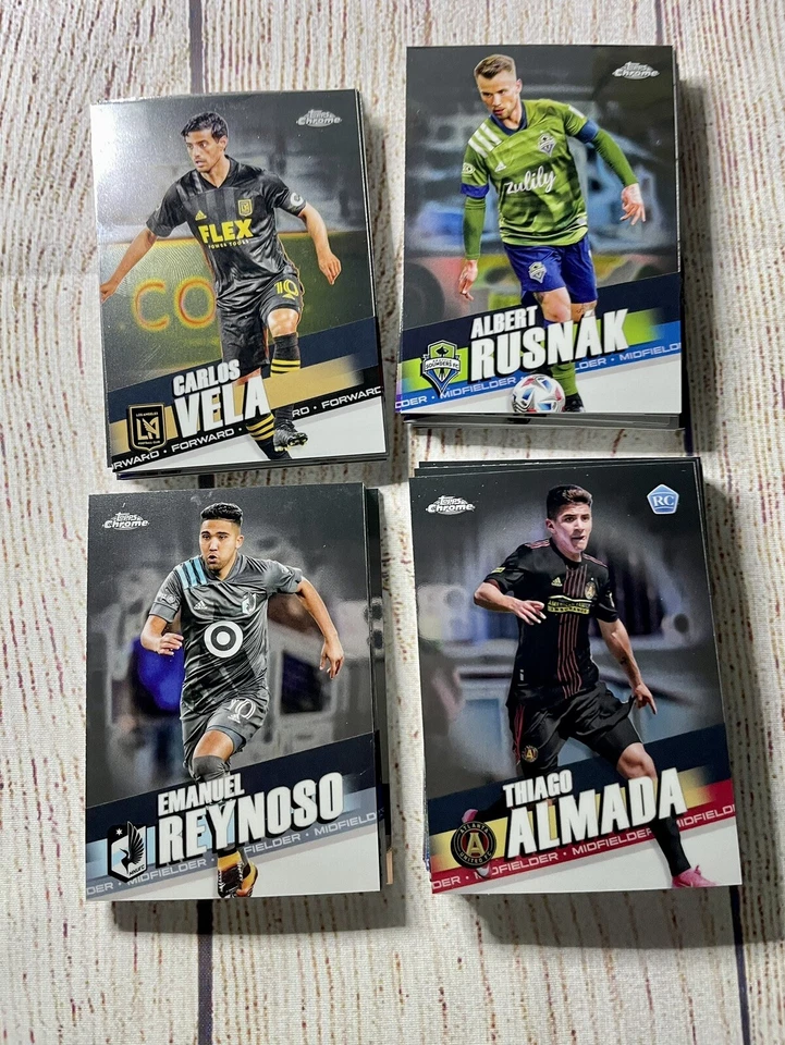 2022 Topps Chrome MLS Soccer Rookie Vets multi purchase discount 1-200 - Image 1 of 1