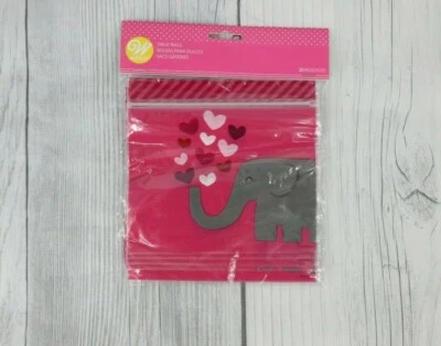 Bolsas de golosinas Wilton 20ct resellables toneladas de amor día de San Valentín 7x7" Foto 1 de 2