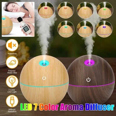 LED Air Aroma Diffuser Essential Oil Humidifier Mist Maker Aromatherapy 7 Colors - Image 1 of 4