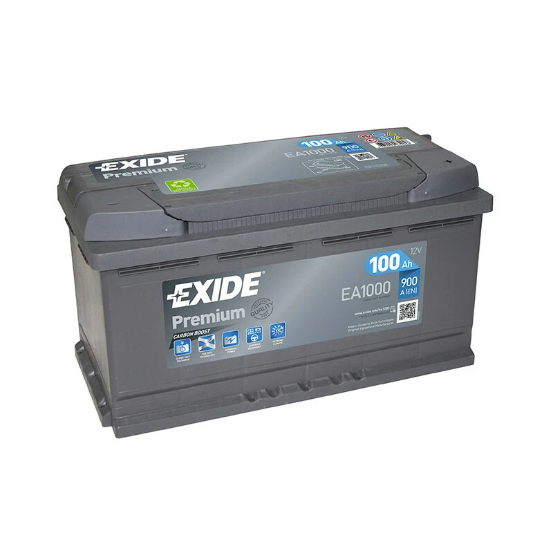 Batterie Exide Premium EA1000 12v 100AH 900A - Photo 1/1