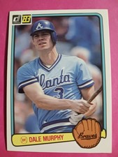  Dale Murphy Baseball Cards U-pick Choose 1981-1992 - 15% OFF EACH CARD!!!