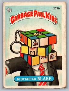 Blockhead Blake (277b) Garbage Pail Kids GPK OS7 SET BREAK - Picture 1 of 2