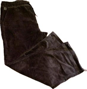 VTG Garage Brown Trousers Corduroy Jogger Pants Men's XL Cuffs Bagging Skate EUC - Picture 1 of 11
