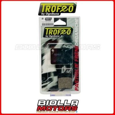 43020600 PASTIGLIE FRENO ANTERIORI TROFEO SUZUKI DR S 125 1987 ORGANICA - Imagem 1 de 4