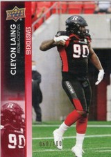 2022 UPPER DECK CFL FOOTBALL EXCLUSIVES xx/100 cards #3-200 ***  YOU-Pick***