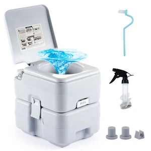 DARTMOOR 23 L Lightweight Portable Piston Pump Flushing Toilet for Camping - Picture 1 of 10