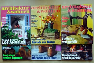 ORIGINAL 90er Jahre ARCHITEKTUR & WOHNEN - ZEITSCHRIFT - von 1990. - Bild 1 von 2