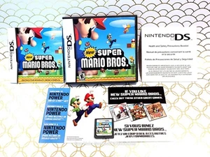 New Super Mario Bros Not For Resale (Nintendo DS, 2006) Authentic CIB - TESTED  - Picture 1 of 19