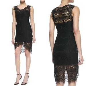 Intimately Free People Peekaboo Lace Slip Dress Scalloped Sleeveless LARGE NWT - Picture 1 of 16