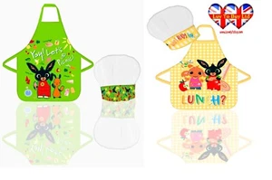 Children Apron Set,Bing Bunny Chef Cooking Baking Apron Set, Official Licensed - Picture 1 of 12