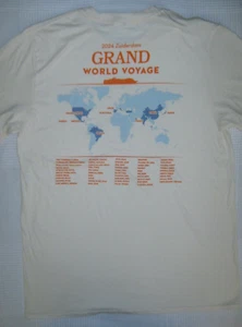 Holland America Cruise Line Grand World Voyage 2024 Zuiderdam Camiseta Algodón Nueva - Imagen 1 de 5