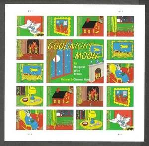 6002-09 MNH sheet of 16 First Class Forever stamps - Goodnight Moon - Picture 1 of 2