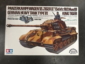 TAMIYA 1/16 German Heavy Tank King Tiger Radio Controlled RC Type VI - Picture 1 of 8