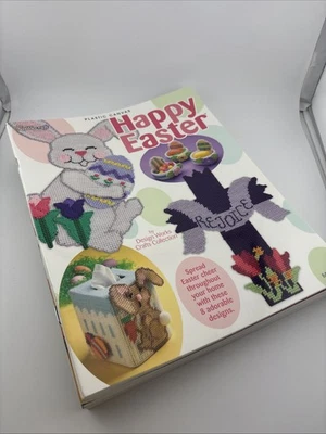 Lot Of 14 Plastic Canvas Pattern Books Holiday Greeters Think Pink Doll Furnitur - Image 1 of 4