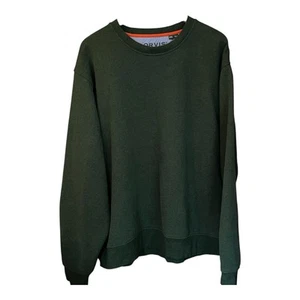 Orvis Sweatshirt Crewneck Mens  XXL 100% Green RN#70534 - Picture 1 of 12
