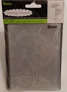 Carpetas de estampado darice Fairy Garden NUEVO Y USADO carpeta de estampado darice tulipanes - Imagen 1 de 4