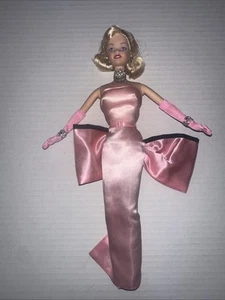 MARILYN MONROE "Gentlemen Prefer Blodes" Pink Dress Barbie Hollywood Legends - Picture 1 of 15