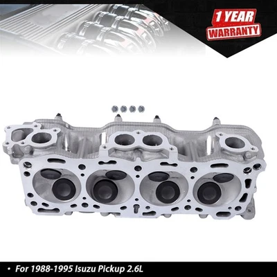 气缸盖适用于本田 Passport 五十铃 Amigo Rodeo Trooper 2.6L 88-97 8970236740 — 第 1/4 张图片