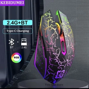  Mouse da gioco Bluetooth 5.2 e 2.4G - Afbeelding 1 van 5