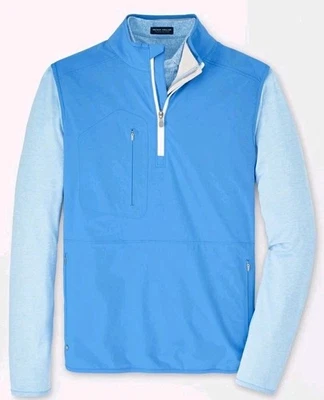 Peter Millar Crown Crafted Men's Flex Adapt Half-Zip Pullover Vest - Image 1 of 4