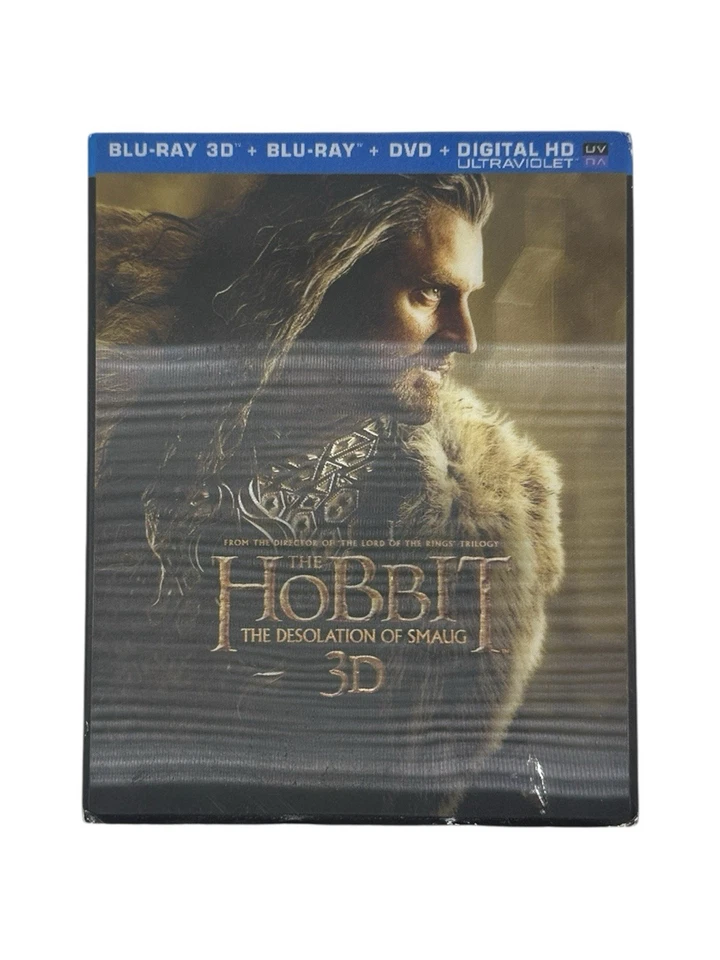 THE HOBBIT The Desolation of Smaug 3D Blu-ray / Blu-ray / DVD 5 Disc Set - Image 1 of 2