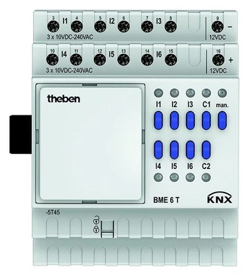 Theben Binäreingang BME 6 T KNX Bussystem-Binäreingang 4930235 Binäreingang - Bild 1 von 4