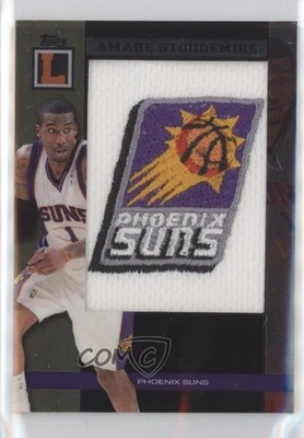 2007-08 Topps Letterman Team Logo Patch /9 Amare Stoudemire #TLP-AS Patch - Image 1 of 2