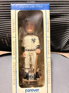 Lou Gehrig Bobblehead Forever Collectibles New In Box Original Owner Never Open - Picture 1 of 9