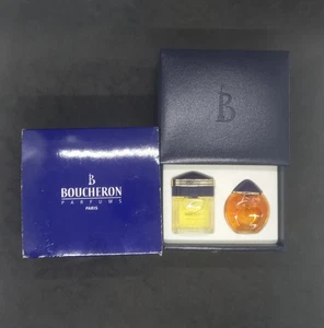 Coffret miniatures de Boucheron EDP 5 ml Écrin Duo Précieux - Picture 1 of 1