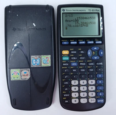 Texas Instruments Calculator TI-83 Plus Graphic Tested and Working - Bild 1 von 4
