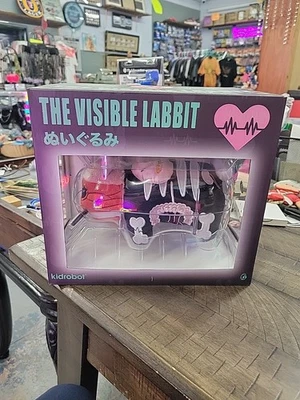 KidRobot The Visible Labbit w/ Plush Guts 7" Vinyl  2021  Frank Kozik  - Image 1 of 4