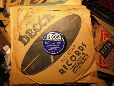 1935 JARABE TAPATIO Guadalajara MEXICAN DANCE Manuel Acuna ZANDUNGA DECCA 2167 _ - Image 1 of 3