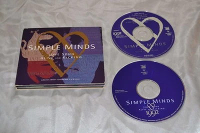 Simple Minds - Love Song / Alive & Kicking UK 2 CD Collectors Edition - Image 1 of 4