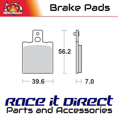 Pastillas Freno Traseras MotoMaster DUCATI 906 PASO 1989-1994 Foto 1 de 4