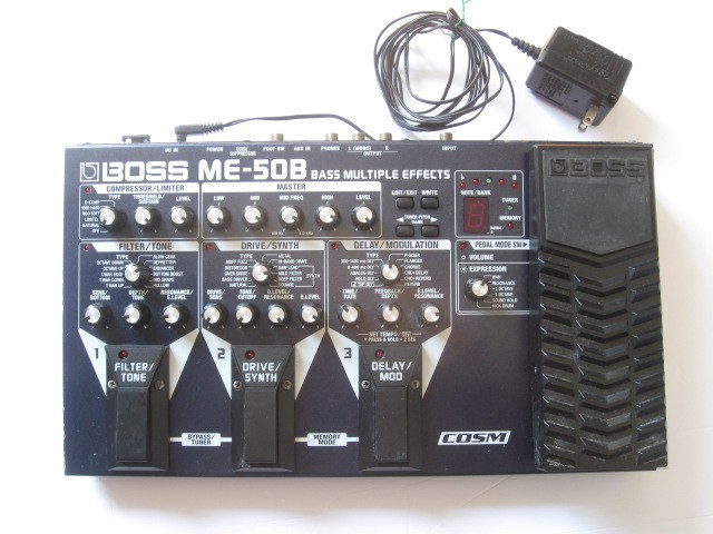 BOSS ME-50B アダプター付き BOSS ME-50B アダプター付き BOSS - ME-50B | Bass Multiple Effects