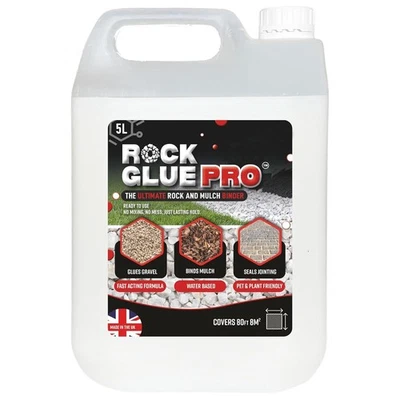 METETEL Rock Glue Pro 5L Binder Mulch Gravel Stone Bonding Formula