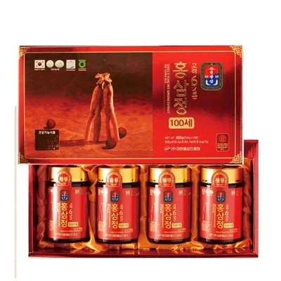 Korean 6 Years Red Ginseng Extract 100 Years Old 240g x 4ea Saponin Panax NEW - image 1 of 4