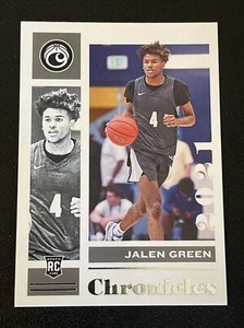 2021-22 Chronicles Draft Picks JALEN GREEN RC #4