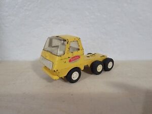 Vintage Tonka Toys Dump Truck 5" Yellow Model 55050 Incomplete