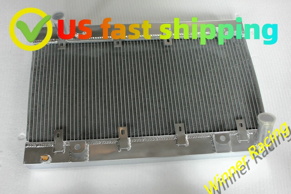 Radiador de aluminio para Ferrari 328 GTB GTS 3,2 L V8 MT 1985-1989 56 mm Foto 1 de 4