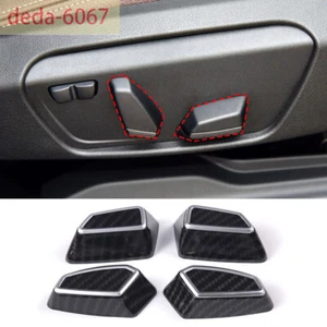 ABS Seat Adjust Button Trim For BMW 1 2 3 4 5 Series X3 X4 X5 X6 F15 F16 F25 F26 - Picture 1 of 6