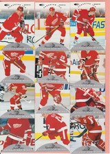 Red Wings Team Set 1996-97 1997-98 2001-02 all years 90+ picks extra shipping 75