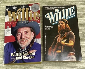 Willie Nelson Autobiography Paperback 1984 1989 Country Singer Book Lot Of 2 - Picture 1 of 24