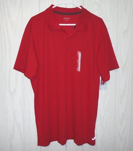 BCG Tango Red Men's Training Coaches Polo Shirt Short Sleeve NWT Large - Picture 1 of 9