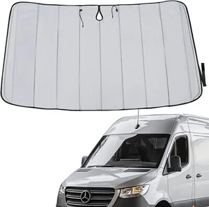 Mercedes-Benz Sprinter Van Windshield Sunshade, Campervan Thickened Oxford Insul - Picture 1 of 8