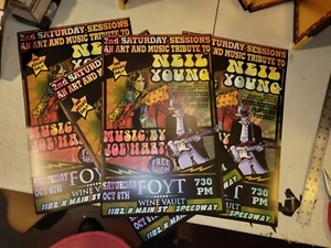 reseller lot neil young posters (4)  aj Foyt - Picture 1 of 3