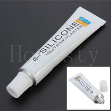 2x Hc-910 Silicone Thermal Conductive Adhesive Glue Tube Heatsink Plaster 10g