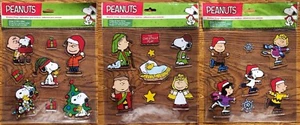 Charlie Brown Babbo Natale Snoopy Arachidi Fumetti RIUTILIZZABILE Natale Finestra Gel Attacchi - Foto 1 di 4
