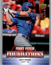 2007 Upper Deck First Edition First Pitch Foundations #SM Scott Moore